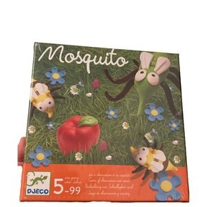 Djeco Mosquito Game Kids Board Game Ages 5+ Fast Reaction Sealed New